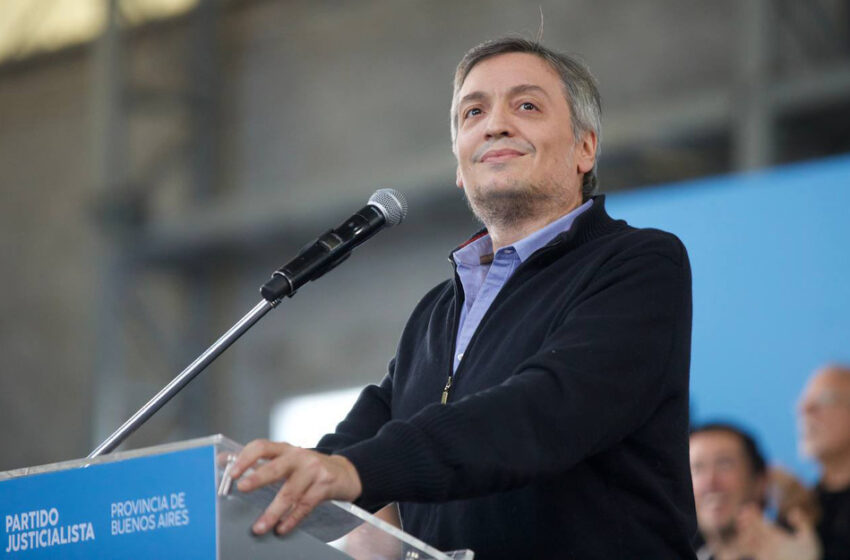 Máximo Kirchner no descarta presentarse en la Tercera Sección en lugar de Cristina