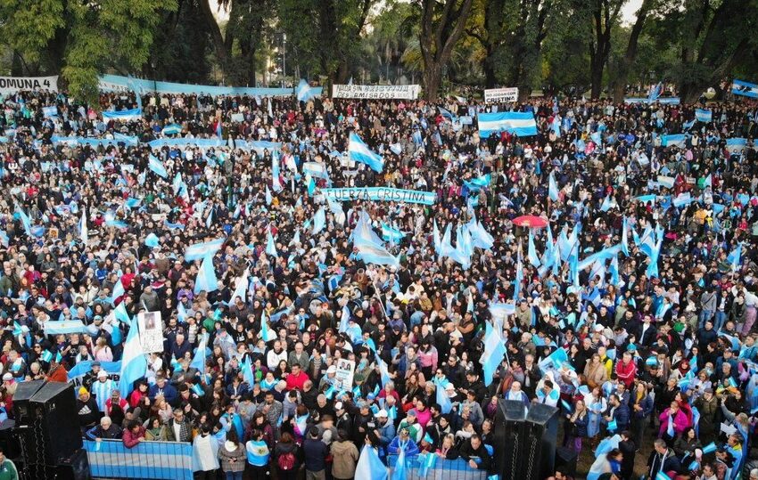 El mensaje completo de Cristina Kirchner a la militancia en Parque Lezama