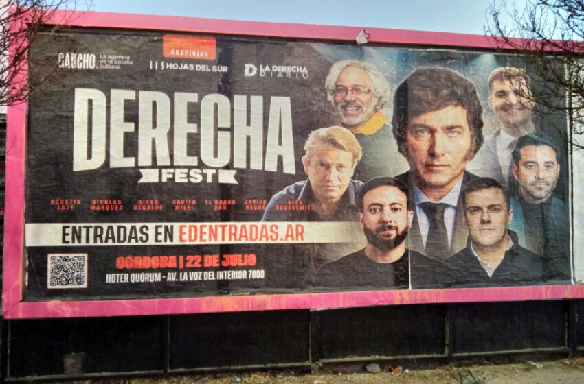  Con Javier Milei como figura, los libertarios realizan este martes un festival “anti-zurdos”