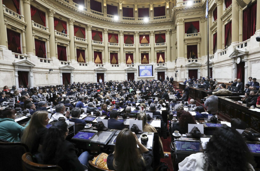 Miércoles con agenda contra Milei: sesión en Diputados y marcha de jubilados