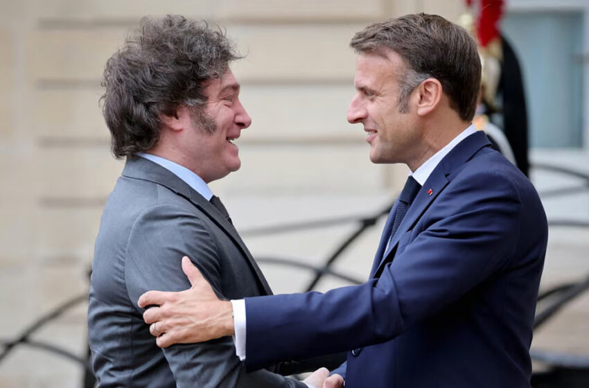 La imagen de Milei se derrumba en Francia