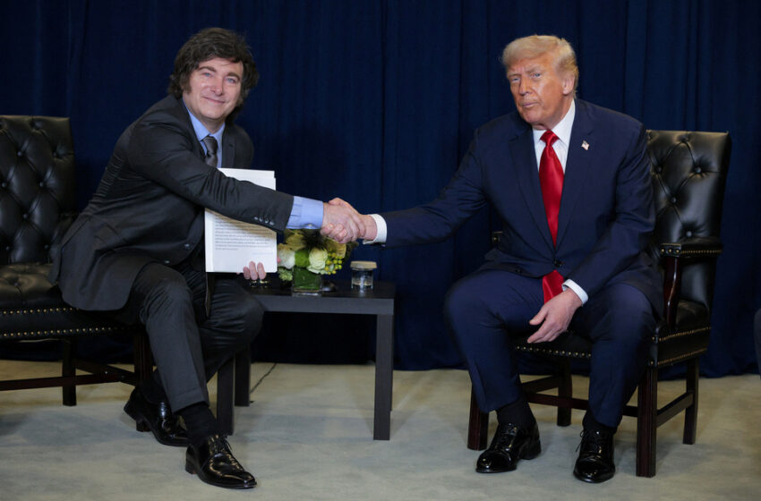  Milei deja la campaña en pausa para la foto con Trump