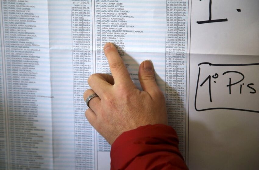 Dónde voto: cómo consultar el padrón electoral, paso a paso