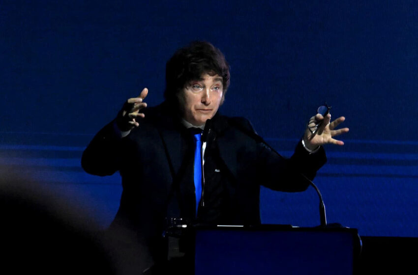  Milei repitió que las bandas para el dólar no se tocan