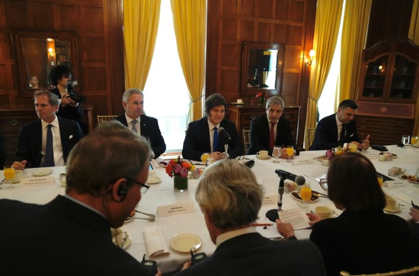  Milei buscó convencer a los empresarios con su “milagro del libre mercado”